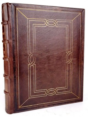 MICKIEWICZ-POEMS. BOOKS OF THE POLISH NATION AND PEOPLE with Illustrations by M. E. Andriolli, leather