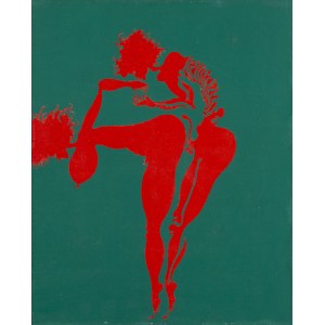Jan Dobkowski (b. 1942, Lomza), Joyful tenderness, 1972