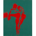 Jan Dobkowski (b. 1942, Lomza), "Joyful tenderness," 1972
