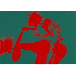 Jan Dobkowski (b. 1942, Lomza), "Joyful tenderness," 1972