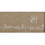 Janusz Eysymont (1930 Lwów - 1991 Warszawa), Tablica w szarej przestrzeni, 1984