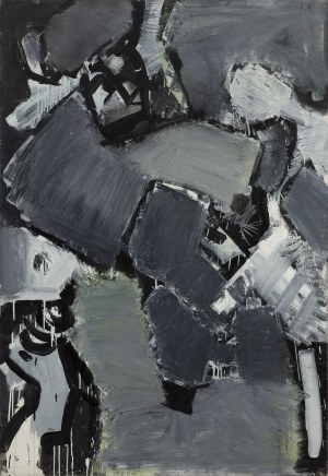 Jacek Sienicki (1928 Warszawa - 2000 Warszawa), Wnętrze geometryczne, 1982