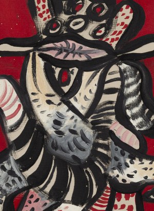 Pinchas Burstein \ Maryan (1927 Nowy Sącz - 1977 Nowy Jork), Bez tytułu, 1968