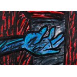 Sławomir Ratajski (ur. 1955, Warszawa), Oko w oko (dyptyk), 1987