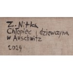 Zdzisław Nitka (ur. 1962, Oborniki Śląskie), Chłopiec i dziewczyna w Auschwitz, 2024