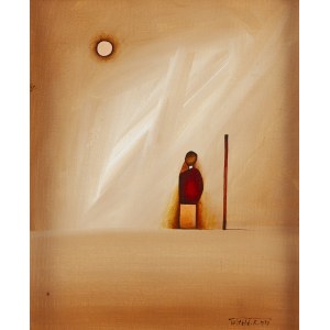 Witold K.- (1932 Warszawa - 2025 ), Bez tytułu, 1970