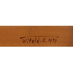 Witold K.- (1932 Warszawa - 2025 ), Bez tytułu, 1970