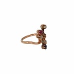 Art Nouveau ring, early 20th century.