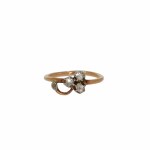 Ring with clover motif, early 20th century.