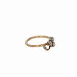 Ring with clover motif, early 20th century.