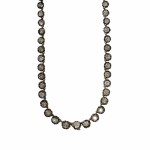 Necklace in rivière type, con. XIX c.