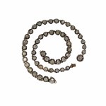 Necklace in rivière type, con. XIX c.