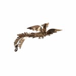 Brooch - bird of paradise, 19th/20th century.