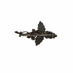 Brooch in the form of a leaf branch, con. 19th c.