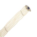 Pearl bracelet, 20th century.