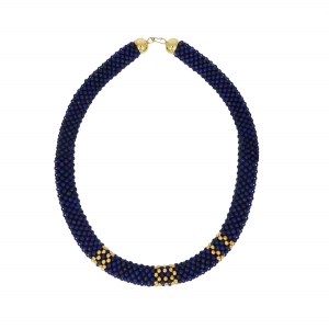 Kolia z lapis lazuli, współczesna