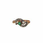 "Toi et Moi" ring, France, early 20th century.