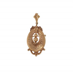 Broszo-wisor w typie biedermeier, Francja, kon. XIX w.