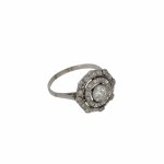 Art déco ring, 1920s.