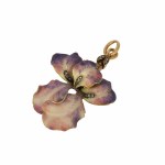 Pendant - iris, con. XIX century, Art Nouveau