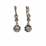 Long earrings, France, early 20th century.