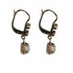 Long earrings, France, early 20th century.