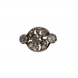 Brooch with rosettes, France, con. XIX c.