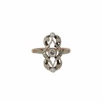 Art Nouveau ring, early 20th century.