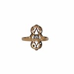 Art Nouveau ring, early 20th century.