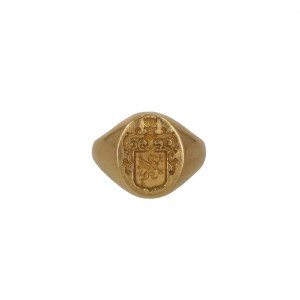 Coat of arms signet, France, 1st quarter of 20th century.
