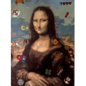 SYLWIA BAUTSCH, MONA LISA 2.0, 2025R.
