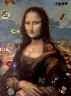 SYLWIA BAUTSCH, MONA LISA 2.0, 2025R.