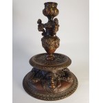 Historiated candlestick, Veneto, 17th century