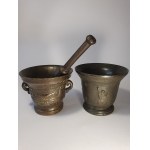 Two mortars, 18th-19th century