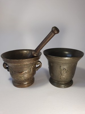 Two mortars, 18th-19th century