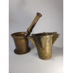 Two mortars, Germany(?), 18th-19th century