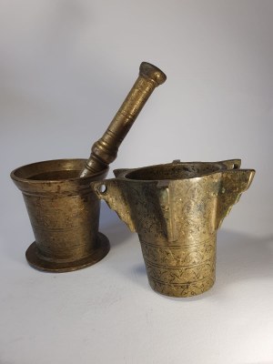 Two mortars, Germany(?), 18th-19th century