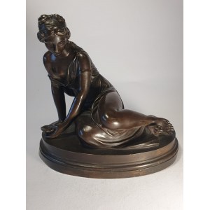 Nymph with shell, from archaeological motif, 18th-19th century
