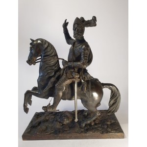 Enrico VI on horse, France, 19th century