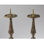 Pair of decorated candelabra (after Renaissance models), 18th-19th century