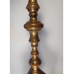 Pair of large candlesticks, 18th century