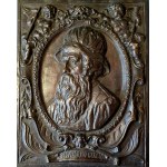 Placque with Benvenuto Cellini portrait, 19th century