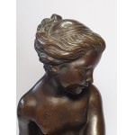 Pair of children (after Falconet's model), France, 19th century