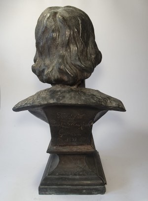 Bust of Christopher Columbus, Genoa, 1882
