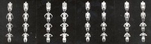 Zbigniew Dlubak: Systems - Collection 1977, vintage print photography 7x23 cm
