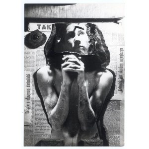 Andrzej Dudek-Dürer: Dokumentacja akcji Tak ... 1973..., fotografia 18x13 cm