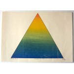 Andrzej Dudek-Dürer: Nothing ... V l... 1985, serigrafia barwna 30x42 cm