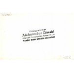 Aleksander Górski: Kompozycja bez tytułu z cyklu Ukrzyżowania, 9x14 cm