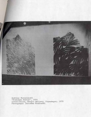 Andrzej Kostołowski: Andrzej Bereziański the artist, Air Gallery London 1981