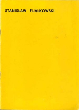 Set of 4 prints on Stanislaw Fijalkowski catalogs 1967-1999, Zeszyty ASP Łódź 12 2002.